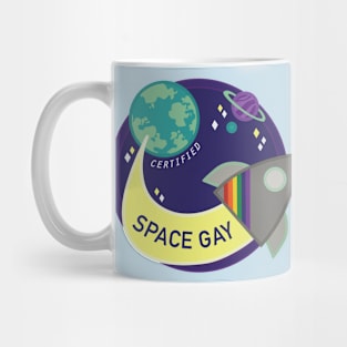 Space Gay Mug